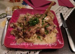 kurczak w winie