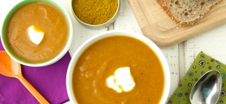 Zupa-krem marchwiowo-kalafiorowa na ostro